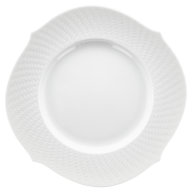 Dinner Plate, Shape "Waves Relief", white, Ø 28,5 cm