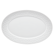 Platter, oval, Royal Blossom, white, Shape "No 41", L 30 cm