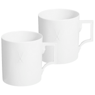 Mug set, 2-pcs, Shape "Berlin", white