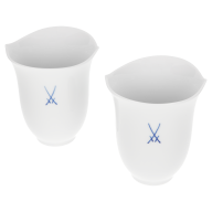 Mug-Set, 2-pcs., Shape "Waves Pure", Trademark Meissen, cobalt blue