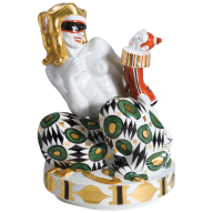 Carnival, Coloured, with gold, Limited Masterpieces, H 20,5 cm