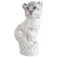 Chinese Annual Animal Tiger, White, H 12 cm